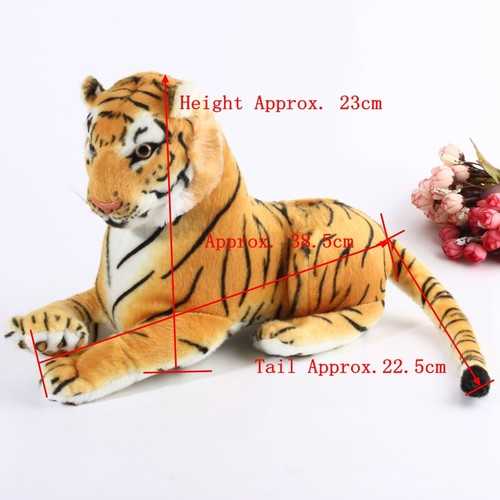 Cute Toys Dolls Stuffed Soft Simulation Plush Animal Tiger Gift For Children