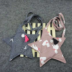 Children 3D Star Cartoon Crossbody Cute Casual Shoulder Bag for Kindergarten Kids