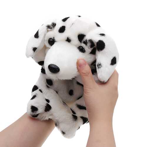 27CM Stuffed Puppy Dog Fairy Tale Hand Puppet Classic Children Figure Toys Plush Animal