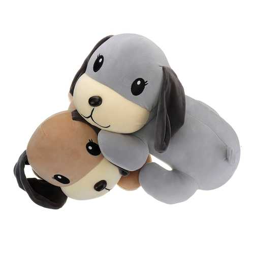 45cm 18" Stuffed Plush Toy Lovely Puppy Dog Kid Friend Sleeping Toy Gift