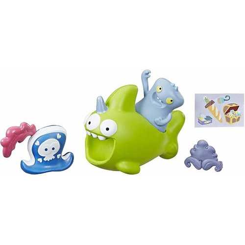 UglyDolls BABO and Squish-and-Go Sharwhal 2 Toy Figures with Accessories