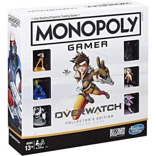 Monopoly Gamer Overwatch Collector's Edition Board Game