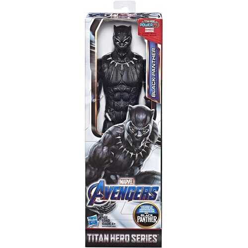 Marvel Avengers: Infinity War Titan Hero Series Black Panther 12-Inch-Scale Action Figure Toy with Titan Hero Power FX Port