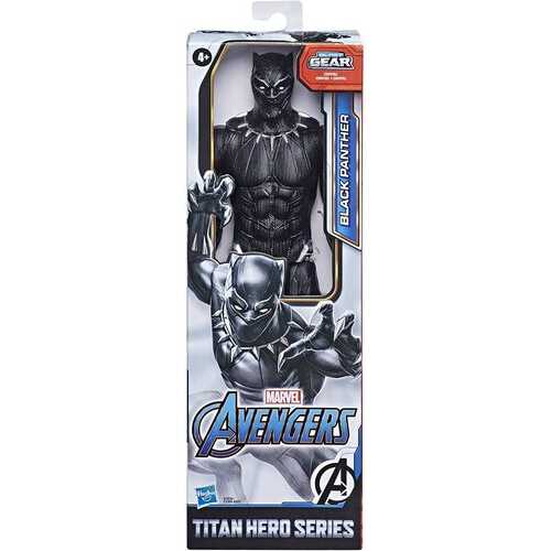 Marvel Avengers Titan Hero Series Black Panther Action Figure, 12-Inch Toy