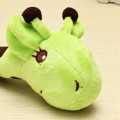 Multicolored Cartoon Plush Giraffe Sika Deer Stuffed Toys Kids Gift