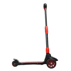 Adjustable Height Folding Aluminum Kids Kick Scooter-Black