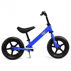 12" Kids No Pedal Balance Bike with Adjustable Seat-Blue