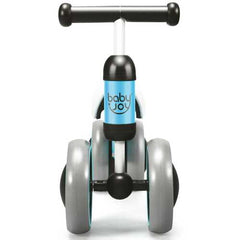 4 Wheels No-Pedal Baby Balance Bike-Blue