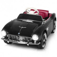 12 V BMW 507 Licensed Electric Kids Ride On Retro Car-Black