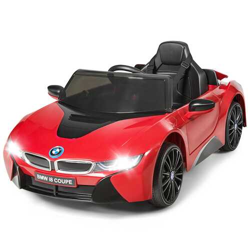 12V Licensed BMW I8 Kids Ride On Car-Red