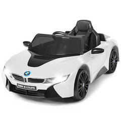 12V Licensed BMW I8 Kids Ride On Car-White