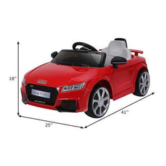 12 V Kids Electric Remote Control Riding Car-Red