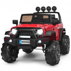 12V Kids Spring Suspension Ride On Truck-Red