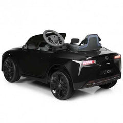 Kids Ride Lexus LC500 Licensed Remote Control Electric Vehicle-Black