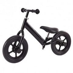 12" Balance Kids No-Pedal Learning Bicycle Black/Pink-Black