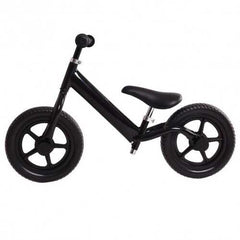 12" Balance Kids No-Pedal Learning Bicycle Black/Pink-Black