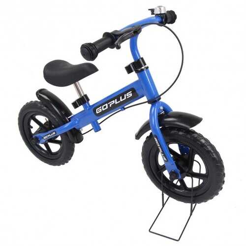 12" Three Colors Kids Bike Bicycle with Brakes and Bell-Blue