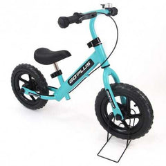 12" Four Colors Kids Balance Bike Scooter with Brakes and Bell-Navy