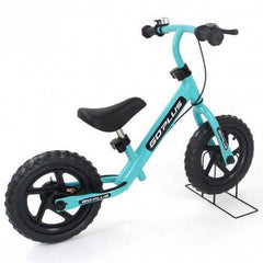 12" Four Colors Kids Balance Bike Scooter with Brakes and Bell-Navy