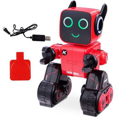 K3 Programmable Touch & Sound Control Piggy Sing Dance Robot-Red