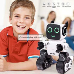 K3 Programmable Touch & Sound Control Piggy Sing Dance Robot-White