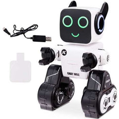 K3 Programmable Touch & Sound Control Piggy Sing Dance Robot-White