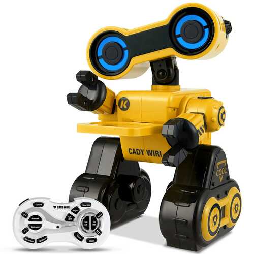 Intelligent Programmable Interactive Remote Control Robot-Yellow