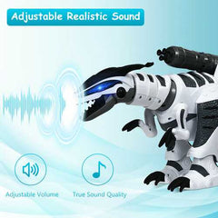 Kids Intelligent Interactive Remote Controller Robot Dinosaur-White