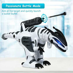 Kids Intelligent Interactive Remote Controller Robot Dinosaur-White