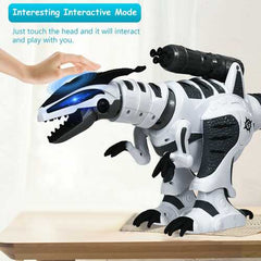 Kids Intelligent Interactive Remote Controller Robot Dinosaur-White